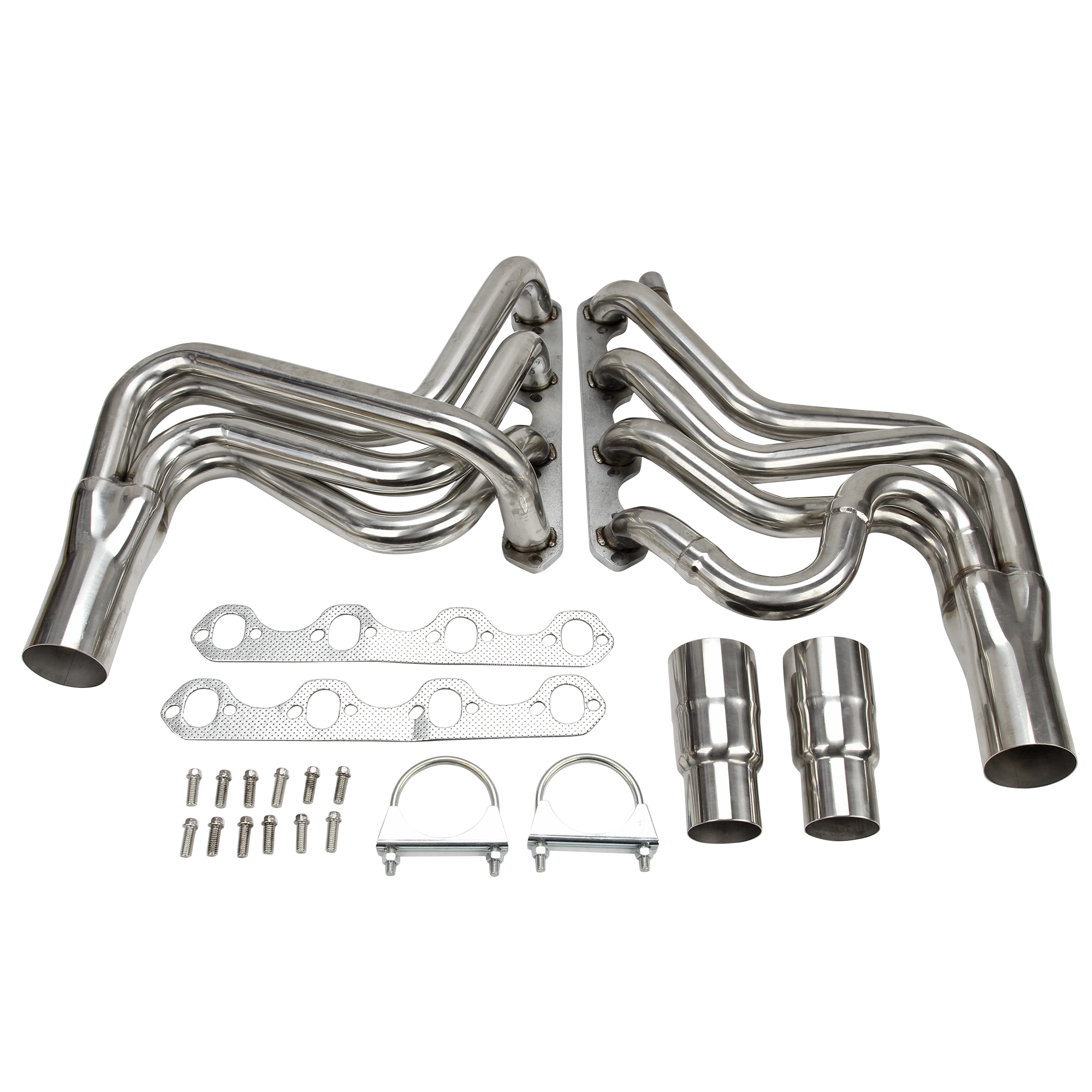 Racing SS Exhaust Header Manifold For 87-96 Ford F-150/f-250/Bronco Pickup 5.8l V8