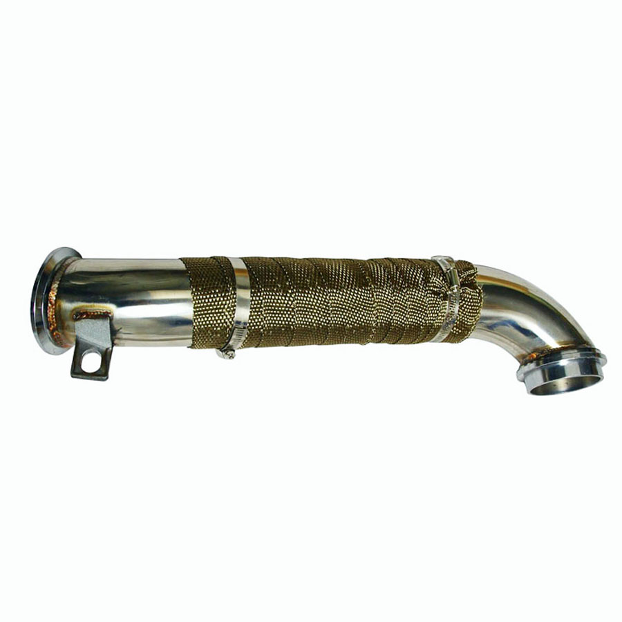 3" Exhaust Down Pipe For 04.5-10 Chevy Gmc Duramax Diesel 6.6l Lly Lbz Lmm